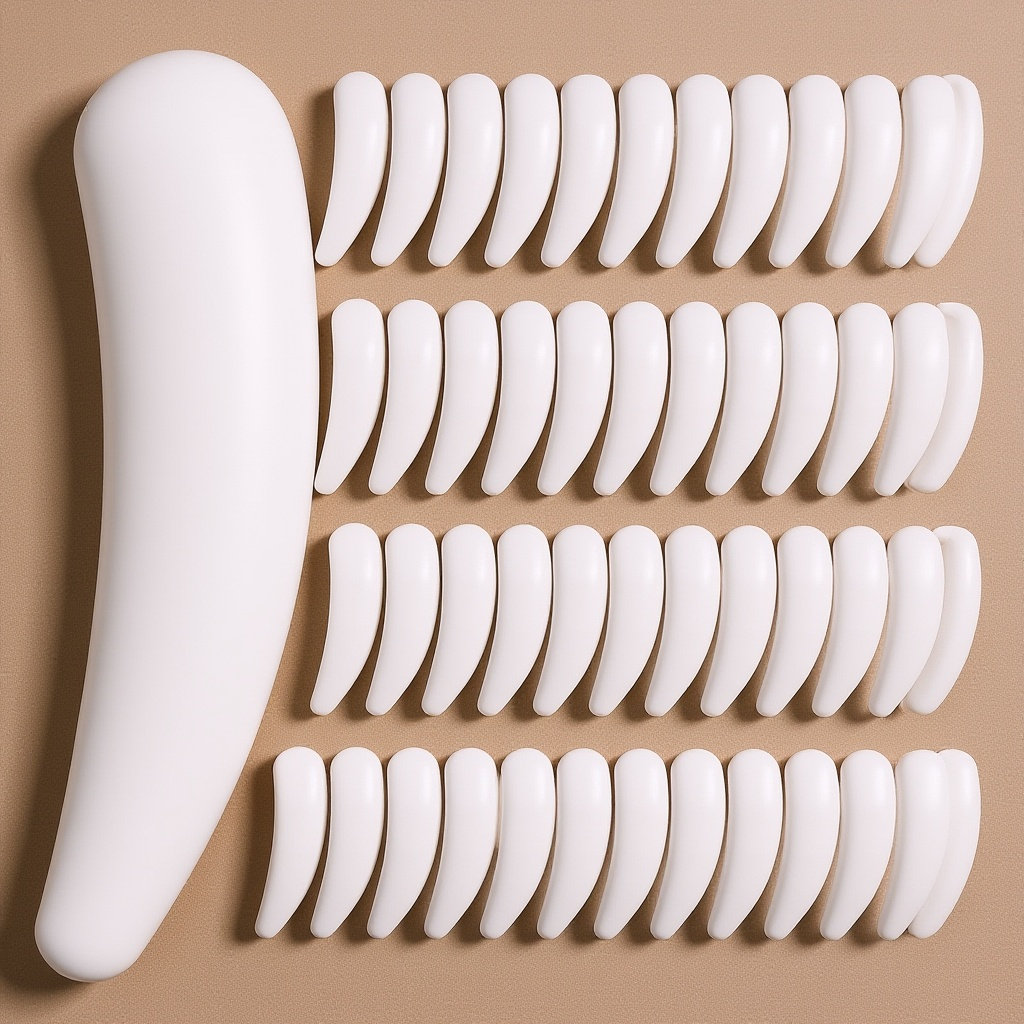 Woman Beauty Makeup - 50Pcs Makeup Facial Plastic Spatula Scoop
