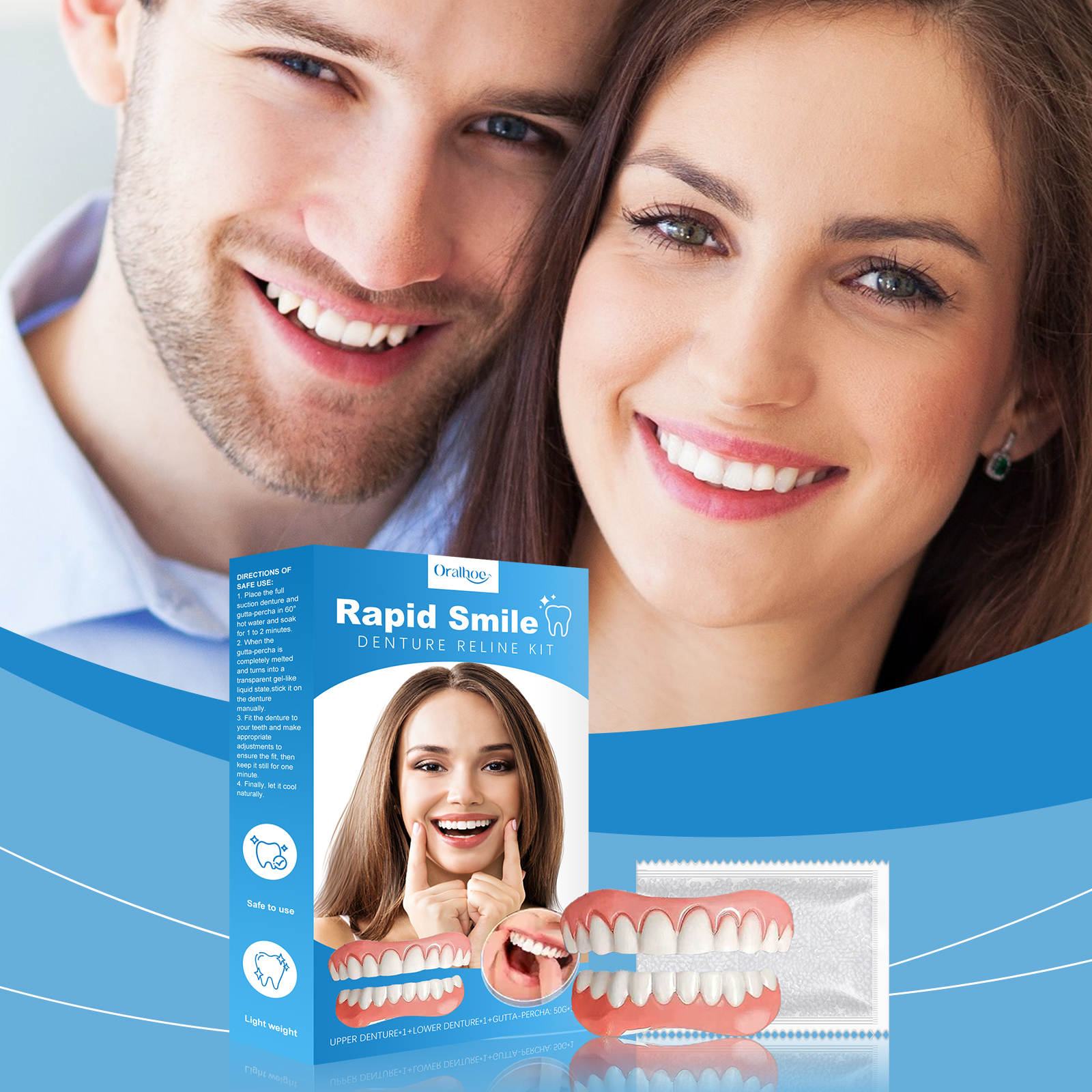 Beauty Makeup Products - Cosmetic Tooth Veneer Kit - Dental