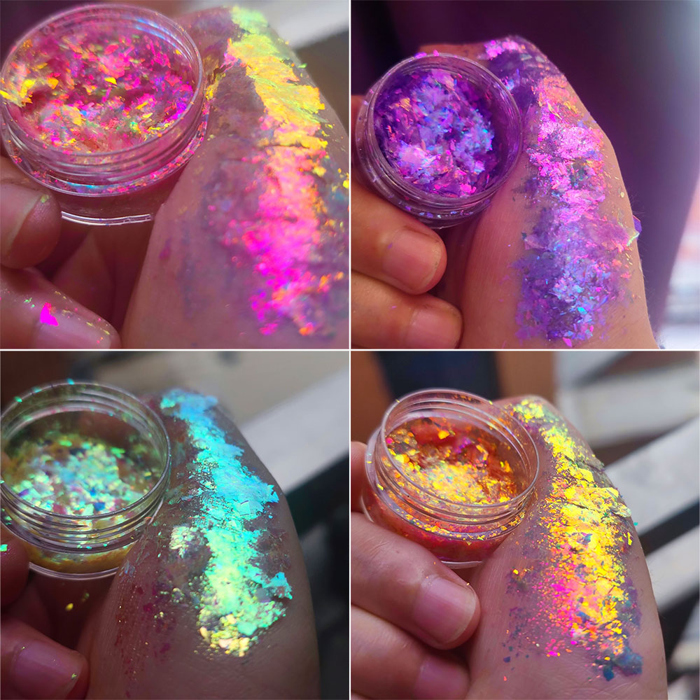 Sparkly Chameleon Nail Opal Fl - Eyeshadow Glitter Pigment avaliação e preço