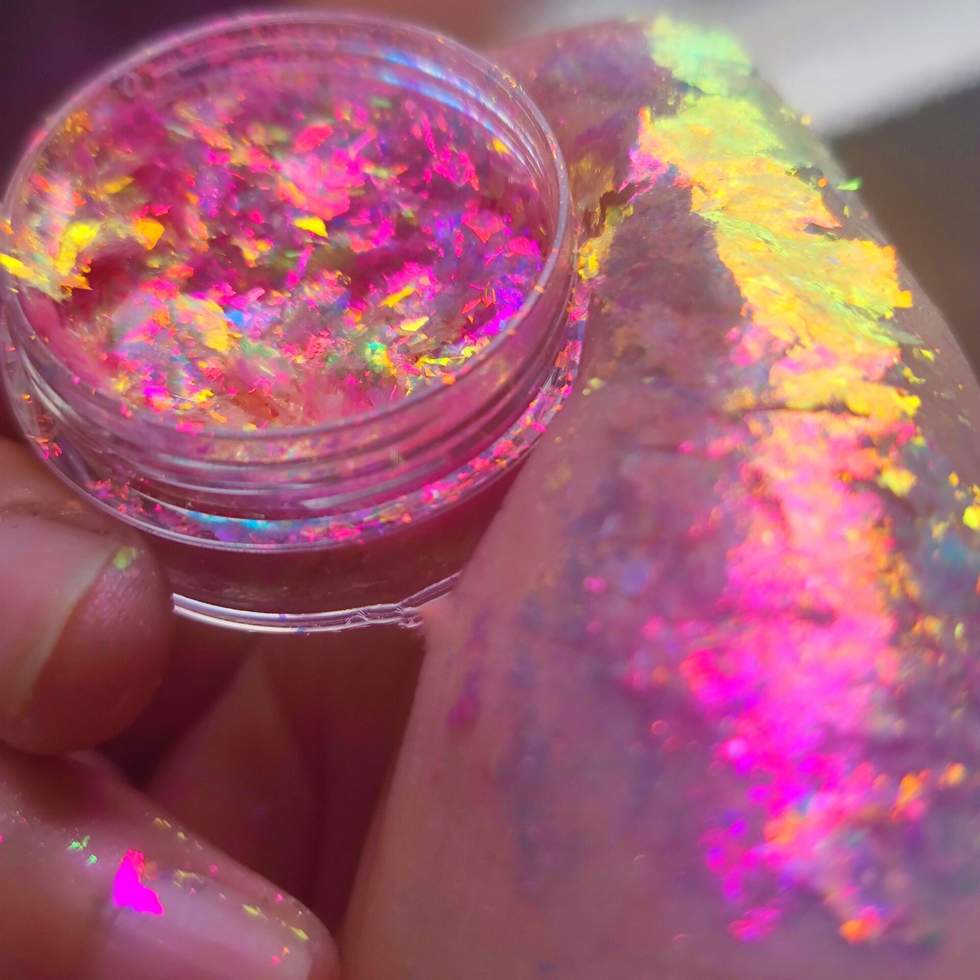 Sparkly Chameleon Nail Opal Fl - Eyeshadow Glitter Pigment avaliação e preço