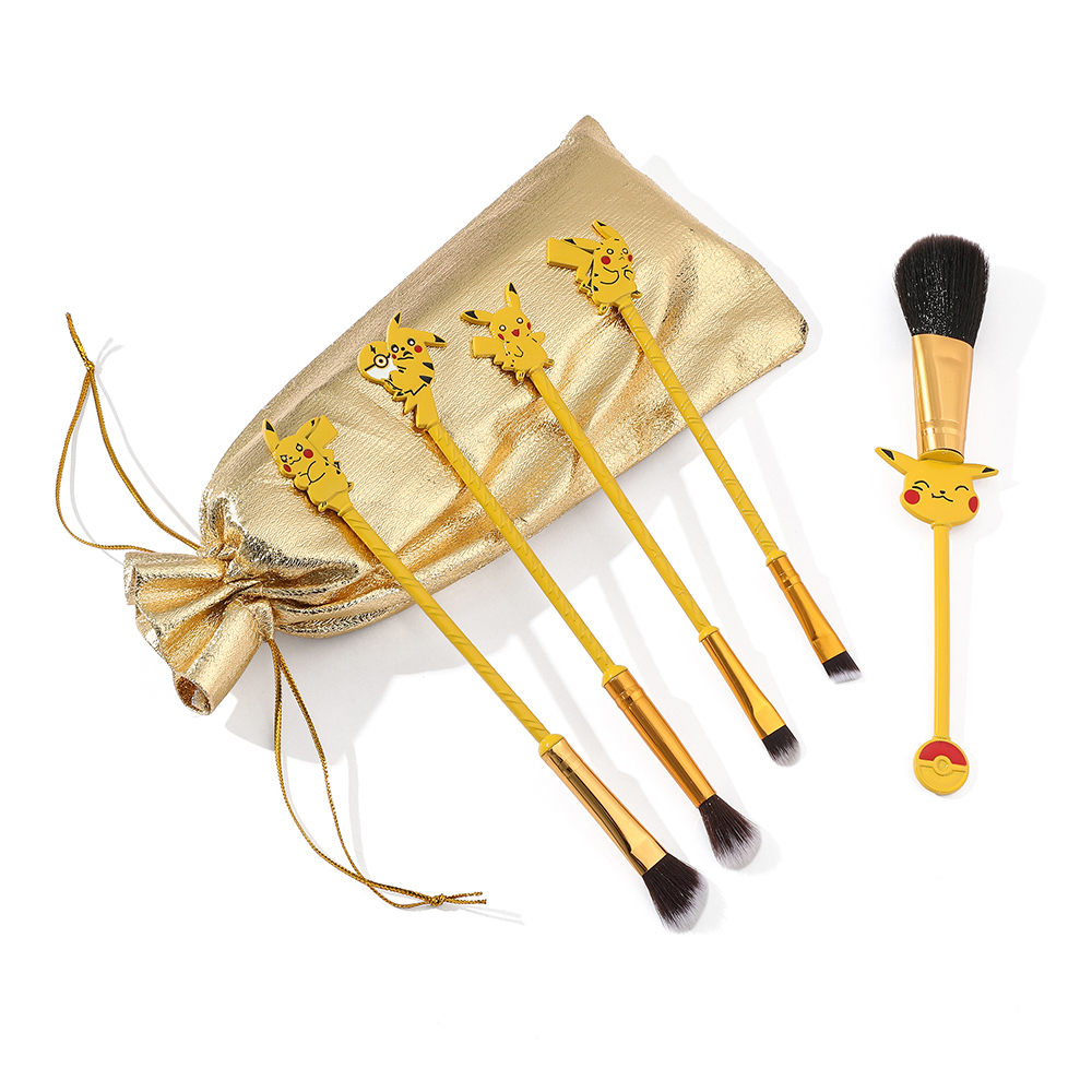 5pcs/set Pokemon Pikachu Makeu - Beauty Makeup Foundation avaliação e preço
