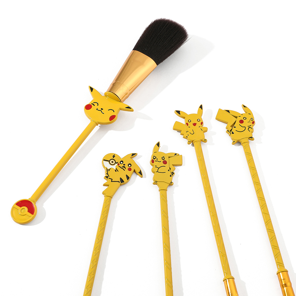 5pcs/set Pokemon Pikachu Makeu - Beauty Makeup Foundation avaliação e preço