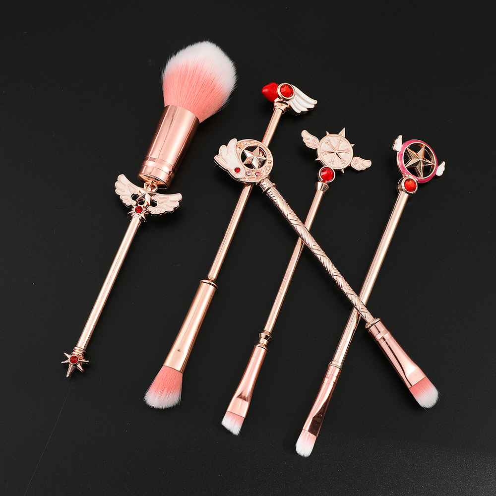 Sailor Moon Makeup Brushes Set - Beauty Makeup Foundation avaliação e preço
