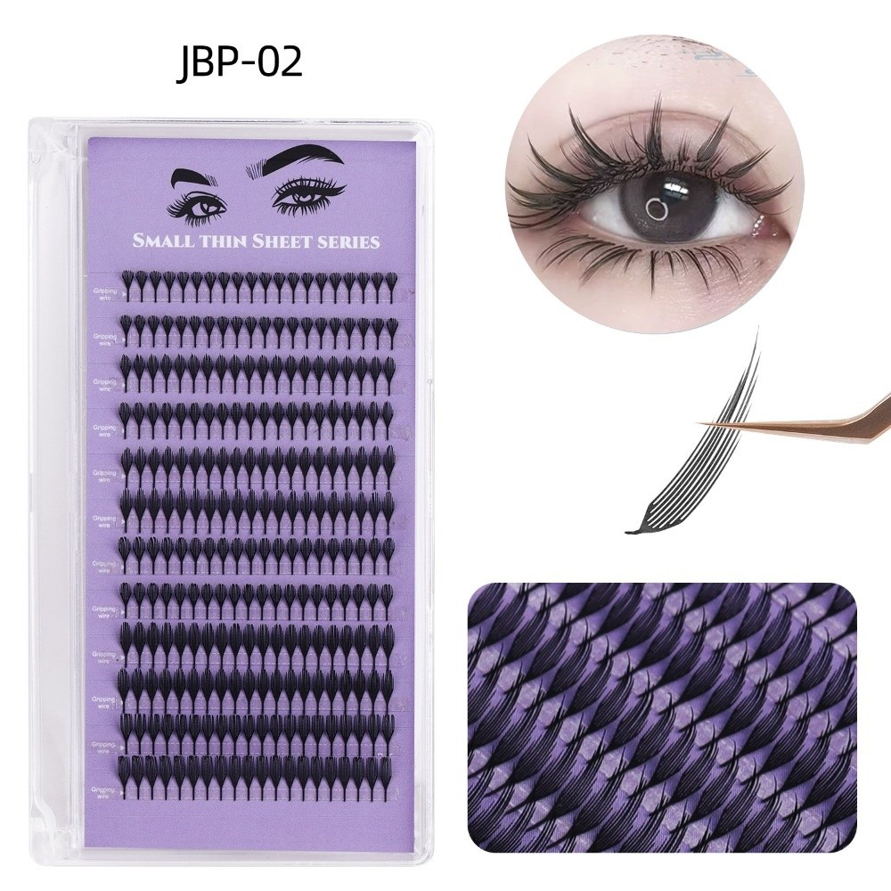 132/240 Clusters Curvature D G - False Eyelashes Natural avaliação e preço