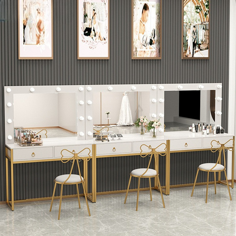 Dressing table with light mirr - Beauty Makeup Bridal avaliação e preço
