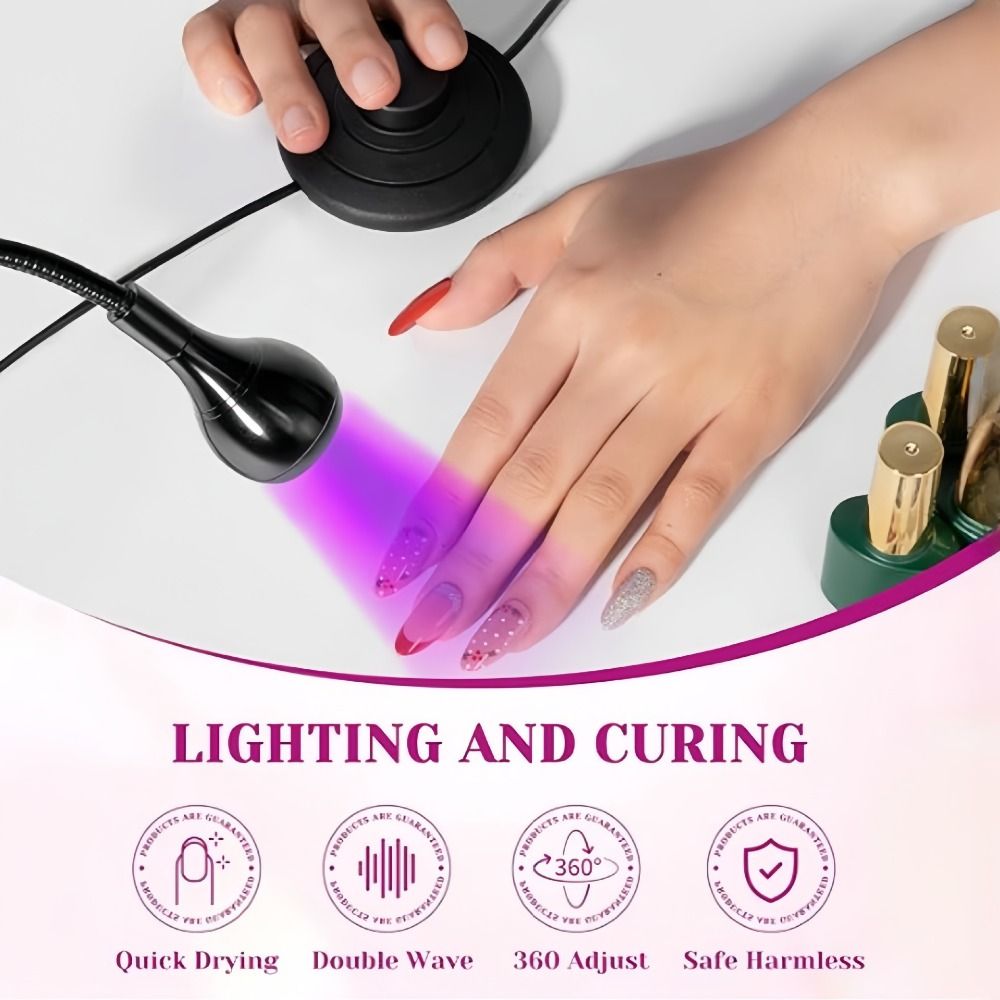 Portable 5W/3W UV Led Nail Lam - Uv Nail Lamp avaliação e preço