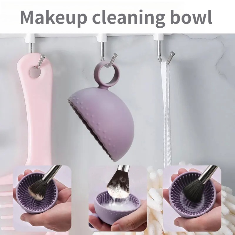 Soft Silicone Makeup Brush Cle - Cosmetic Sponge avaliação e preço