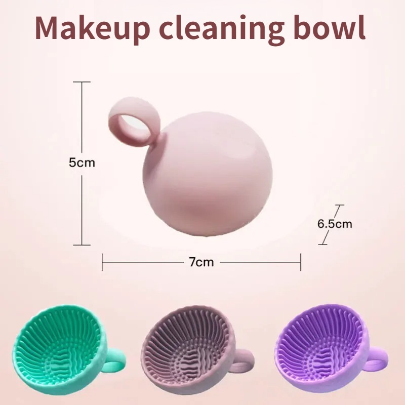 Soft Silicone Makeup Brush Cle - Cosmetic Sponge avaliação e preço