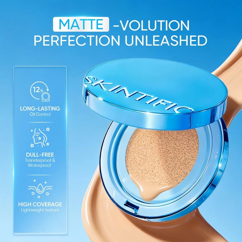SKINTIFIC Perfect Stay Cushion - Concealer Full Coverage avaliação e preço