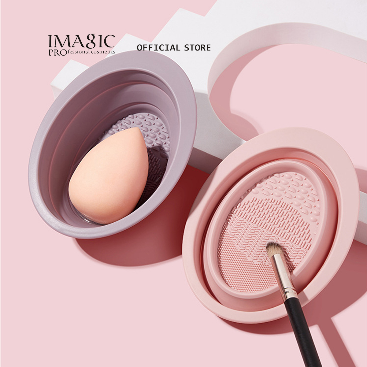 IMAGIC New Silicone Makeup Bru - Cosmetic Sponge avaliação e preço