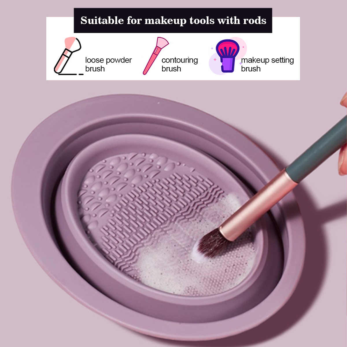 IMAGIC New Silicone Makeup Bru - Cosmetic Sponge avaliação e preço