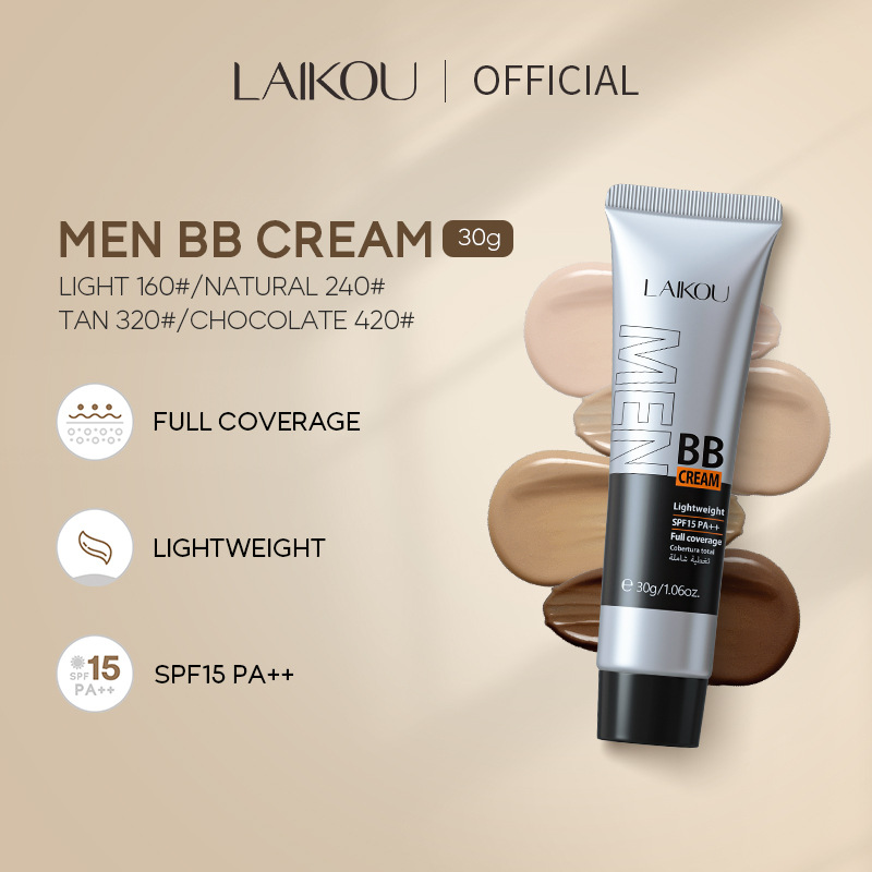 Men's BB Cream-Full Coverage L - Concealer Full Coverage avaliação e preço