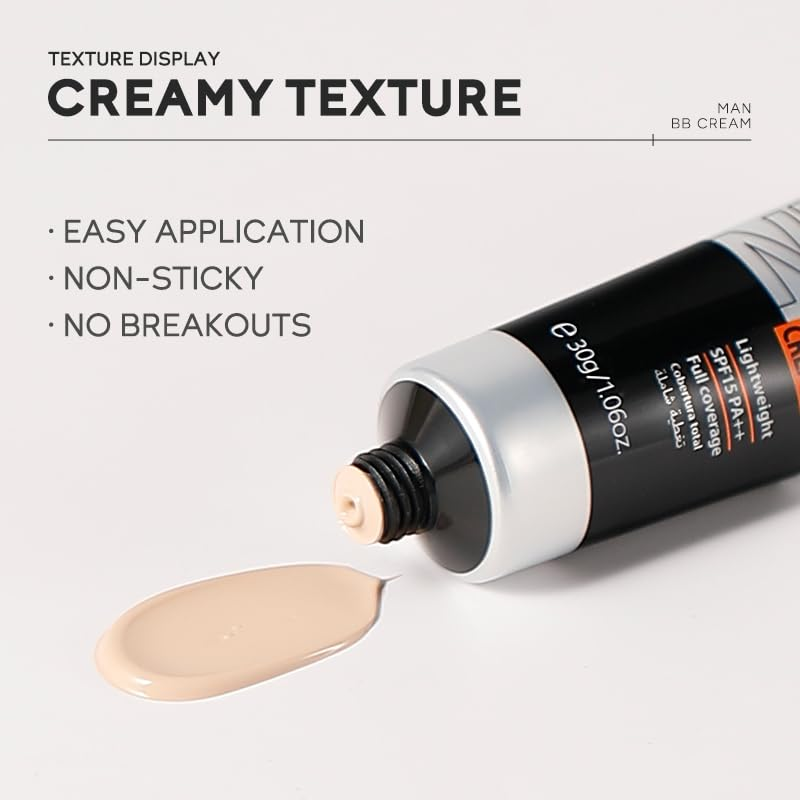 Men's BB Cream-Full Coverage L - Concealer Full Coverage avaliação e preço