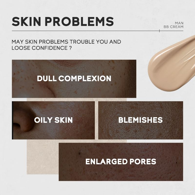 Men's BB Cream-Full Coverage L - Concealer Full Coverage avaliação e preço