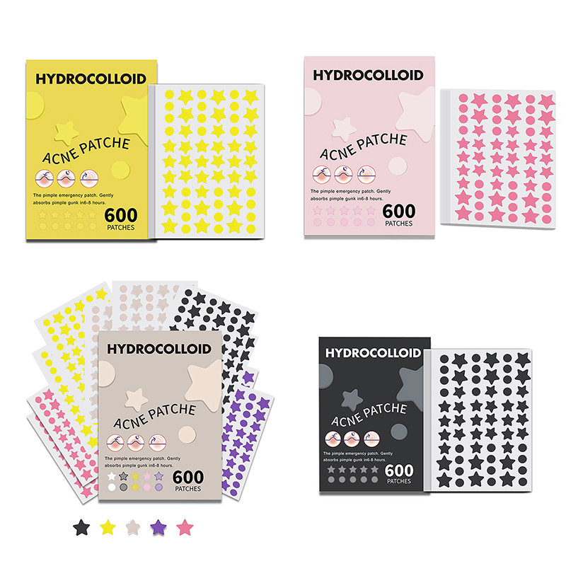 600 PCS/Set Star Pimple Patch  - Beauty Makeup Remover avaliação e preço