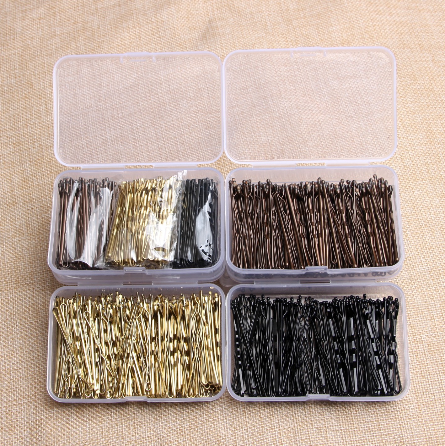 150pcs Women Solid Casual Bobb - Woman Beauty Makeup avaliação e preço