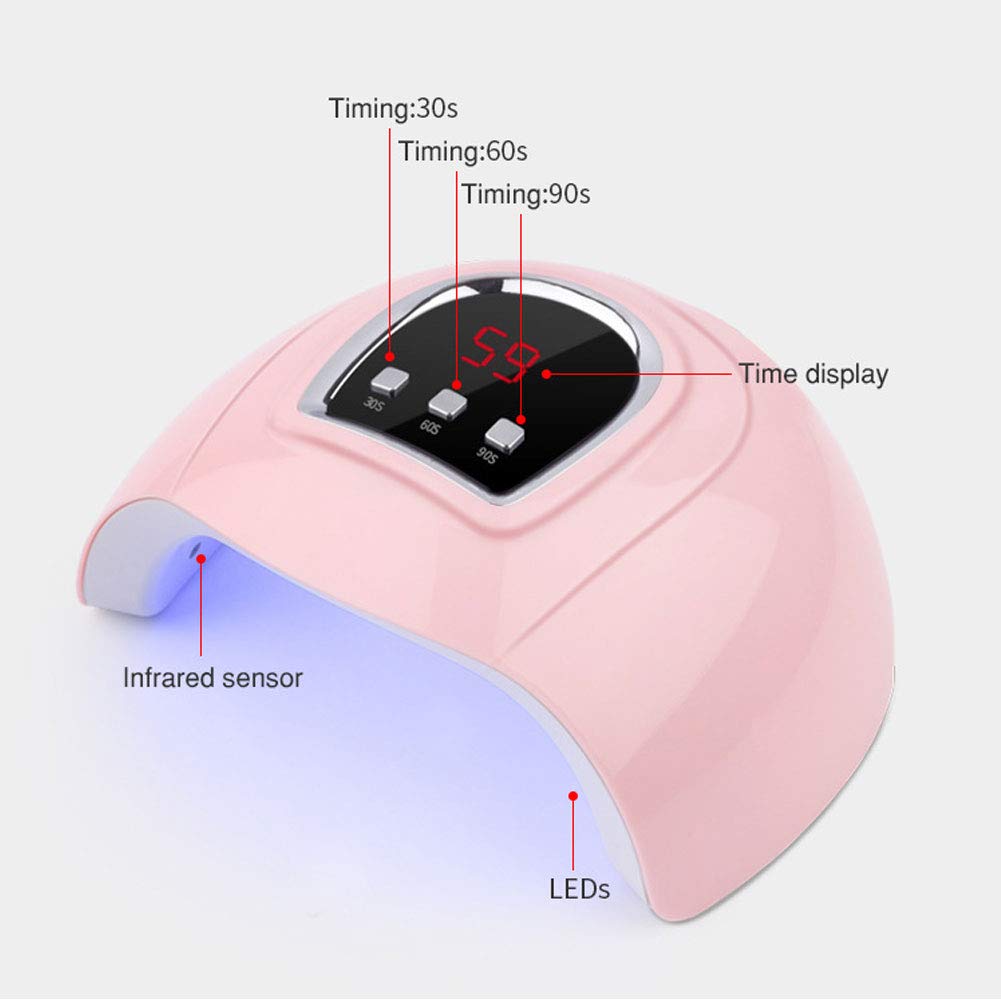 54w Nail Phototherapy Machine  - Uv Nail Lamp avaliação e preço