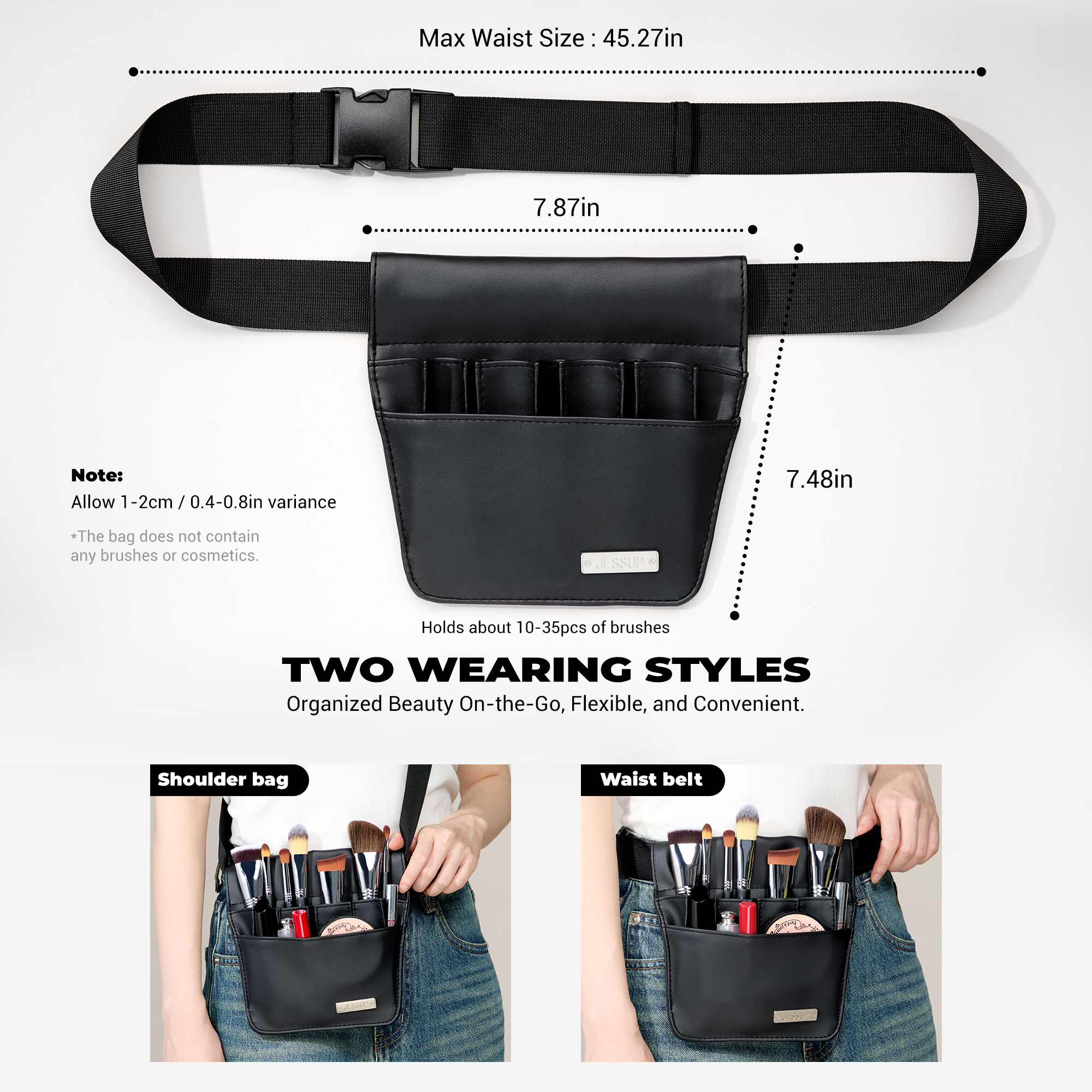 Jessup Makeup Artist Belt Bag  - Woman Beauty Makeup avaliação e preço
