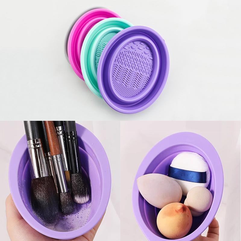 Soft Silicone Makeup Brush Cle - Beauty Makeup Products avaliação e preço