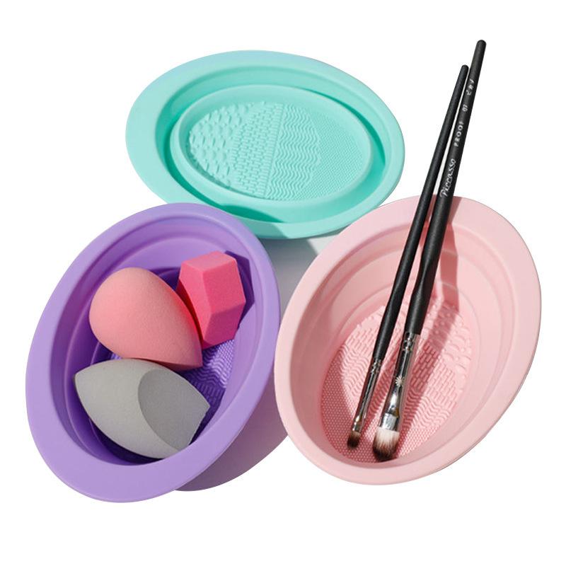 Soft Silicone Makeup Brush Cle - Beauty Makeup Products avaliação e preço