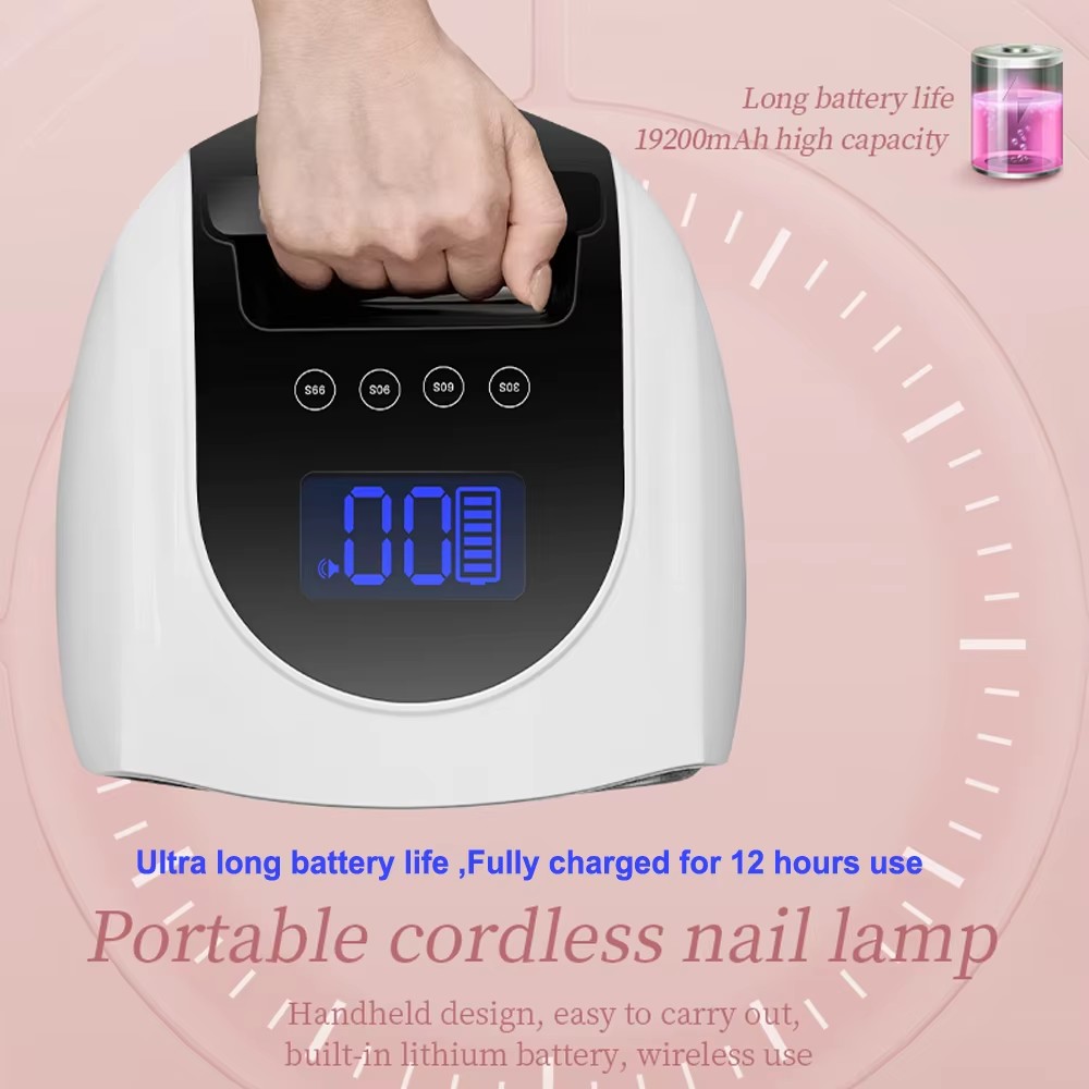 Rechargeable 96W Nail Lamp wit - Uv Nail Lamp avaliação e preço