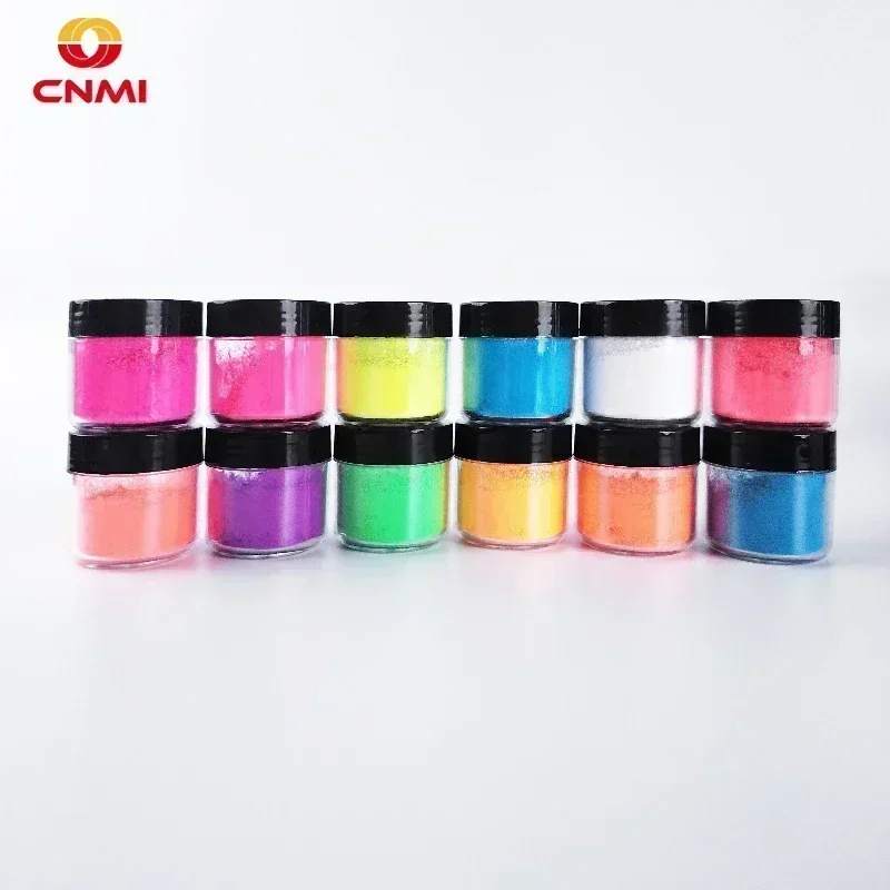 12Jars 5g Fluorenscence Mica P - Eyeshadow Glitter Pigment avaliação e preço