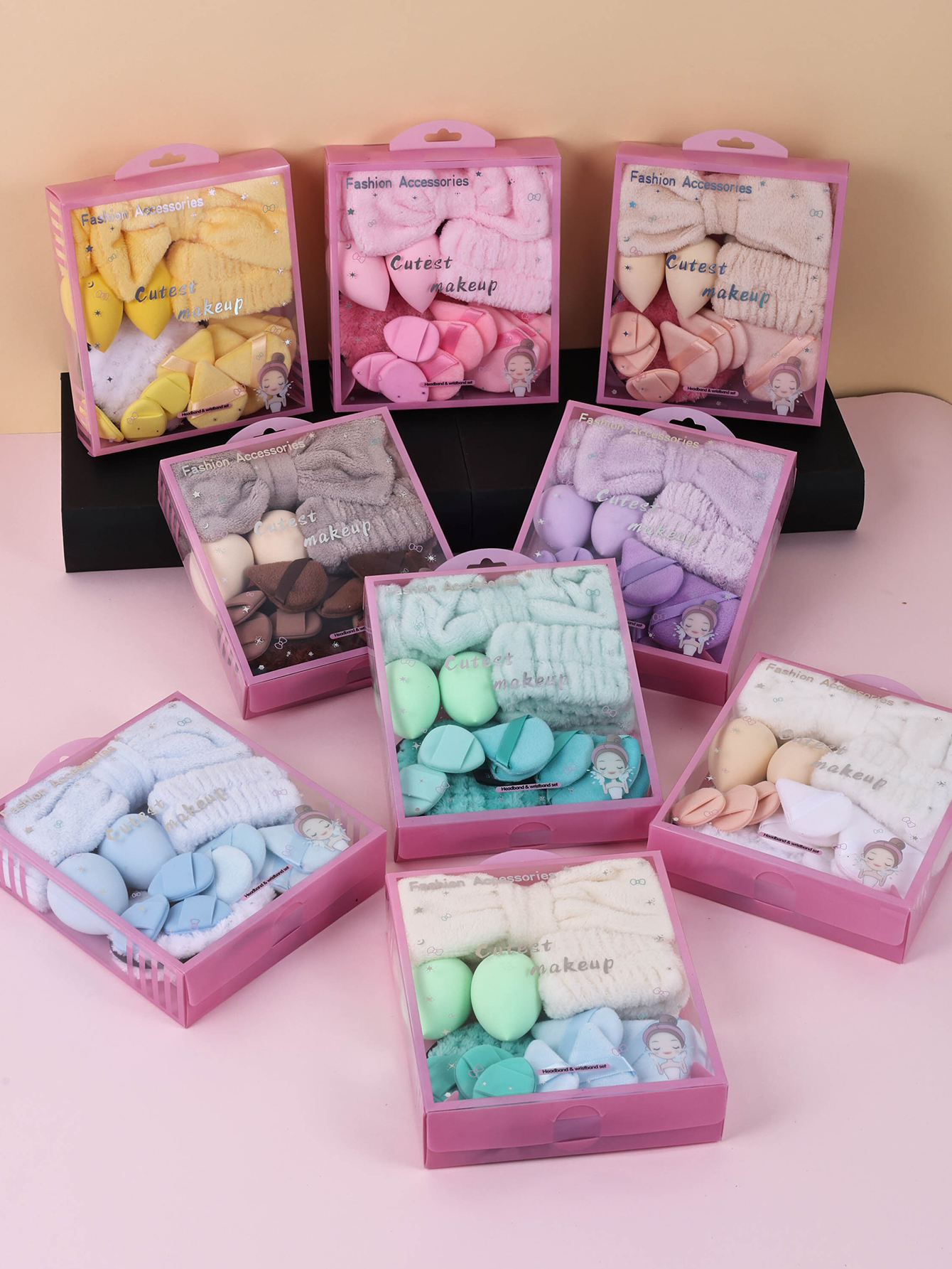 15pcs Women Wash Face Spa Hair - Woman Beauty Makeup avaliação e preço