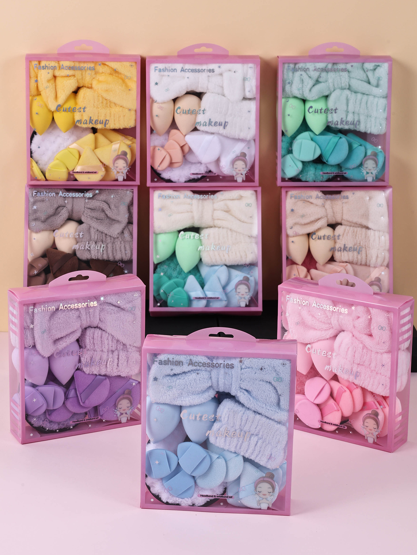 15pcs Women Wash Face Spa Hair - Woman Beauty Makeup avaliação e preço