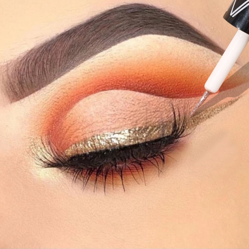 5pc/set Shiny Eye Liners Eyesh - Eyeshadow Glitter Pigment avaliação e preço