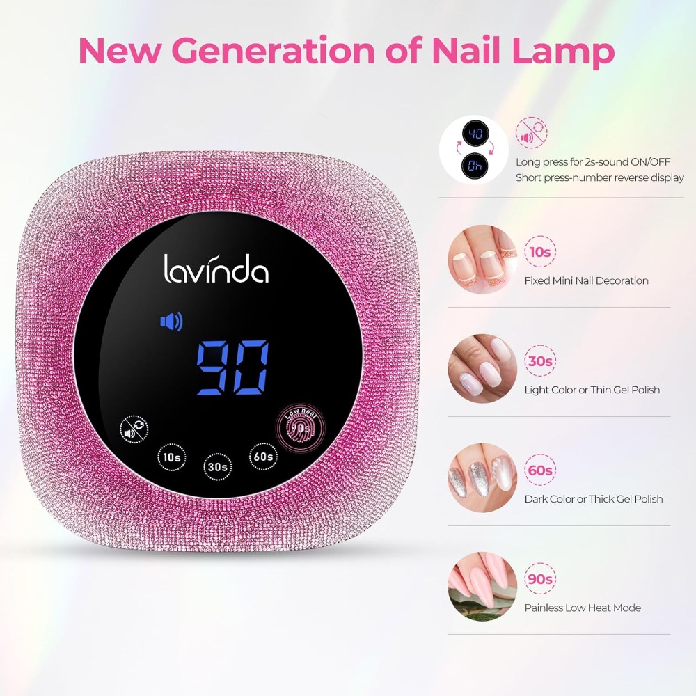54W UV LED Nail Lamp with Dual - Uv Nail Lamp avaliação e preço