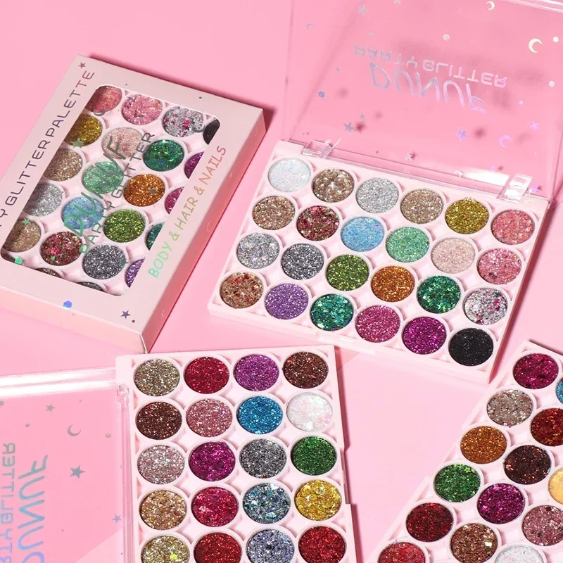 24Colors Body Face Glitter Gel - Eyeshadow Glitter Pigment avaliação e preço
