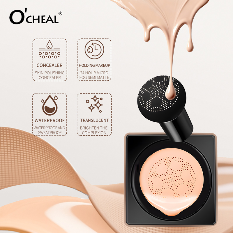 O'CHEAL Mushroom Cushion CC Cr - Concealer Full Coverage avaliação e preço