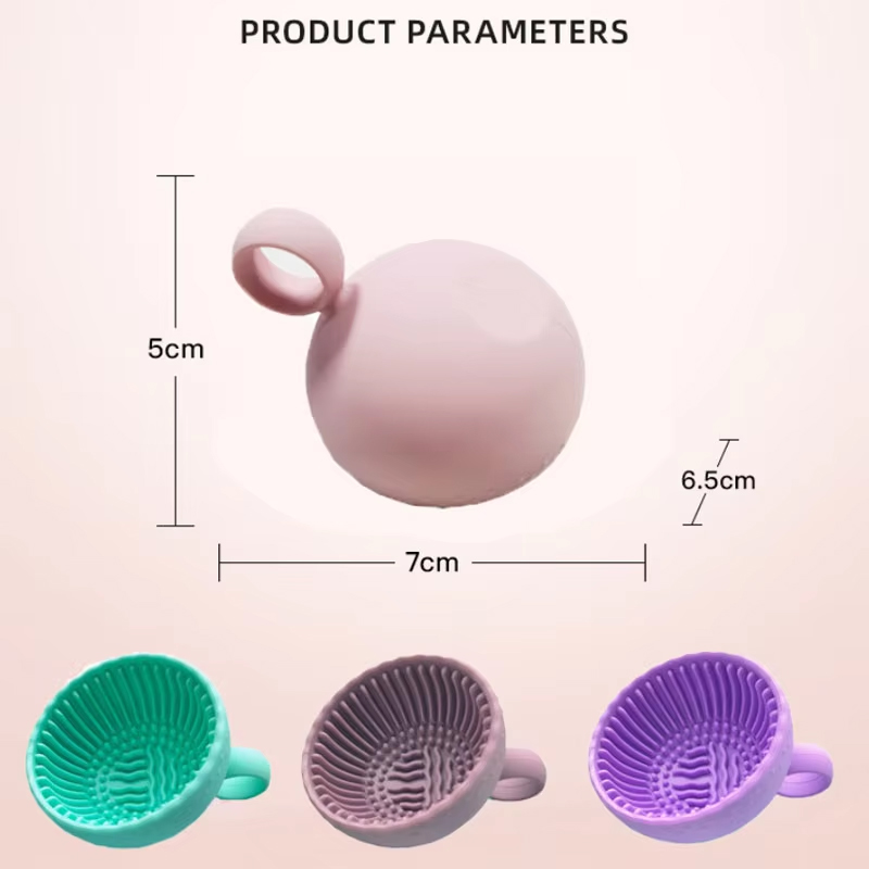 Makeup Brush Cleaner Soft Sili - Cosmetic Sponge avaliação e preço