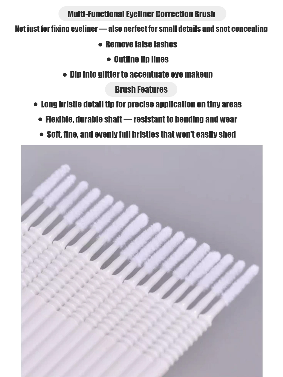 Disposable Long Cotton Swabs E - Beauty Makeup Remover avaliação e preço