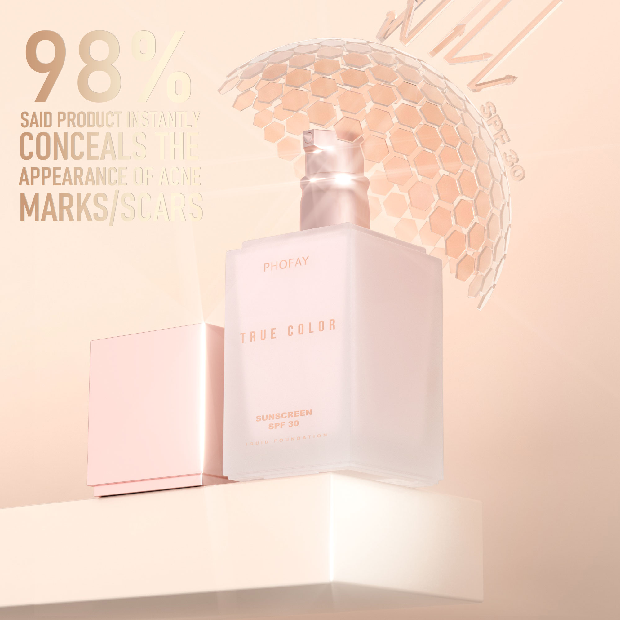 4 In 1 Foundation Long-wearing - Concealer Full Coverage avaliação e preço