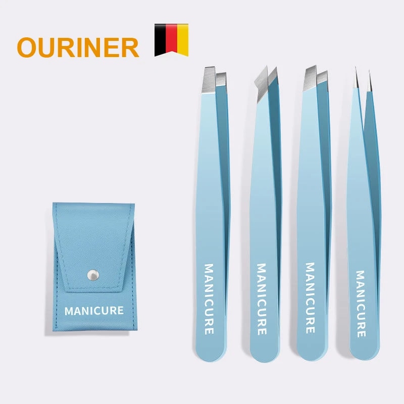 Eyebrow Tweezer Colorful Hair  - Beauty Makeup Remover avaliação e preço