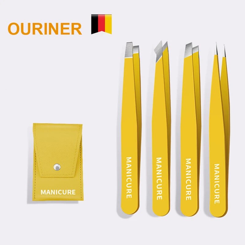 Eyebrow Tweezer Colorful Hair  - Beauty Makeup Remover avaliação e preço