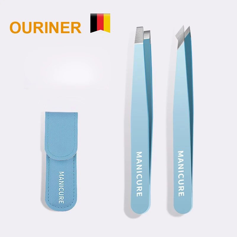 Eyebrow Tweezer Colorful Hair  - Beauty Makeup Remover avaliação e preço