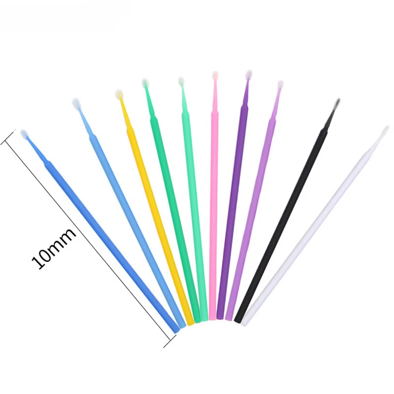 100Pcs Eyelash Cleaning Brush  - Beauty Makeup Remover avaliação e preço