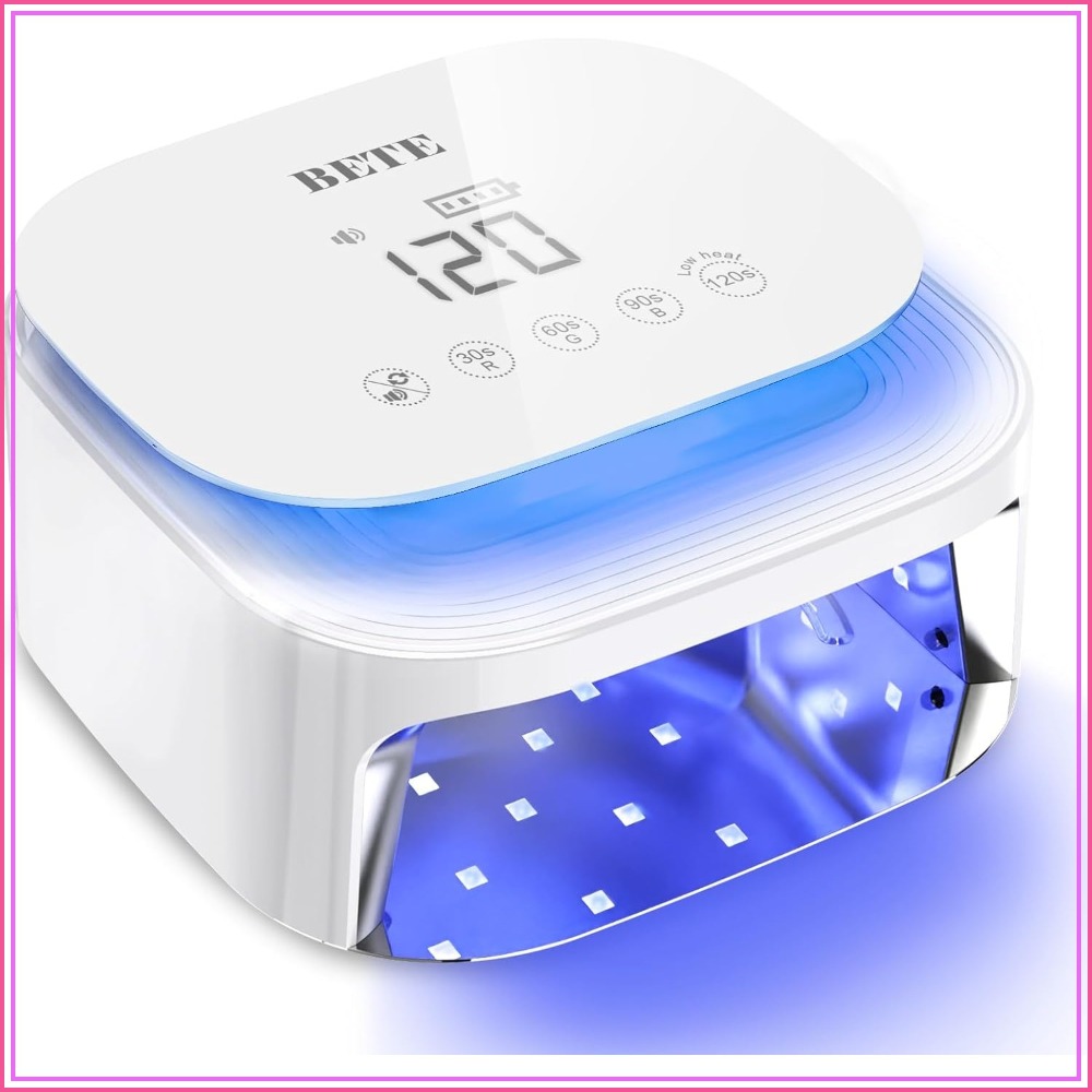 60W Cordless UV LED Nail Lamp  - Uv Nail Lamp avaliação e preço