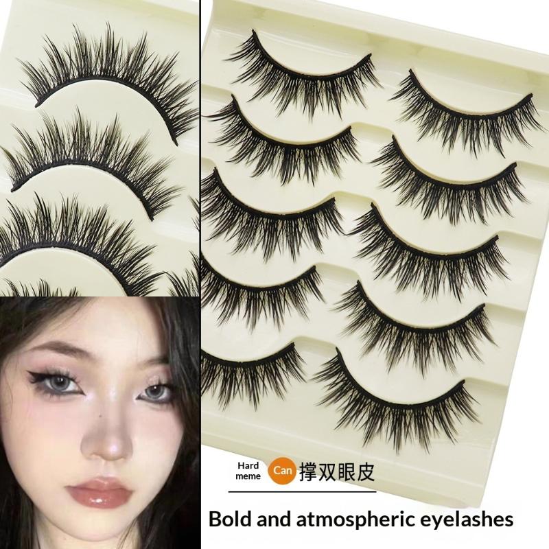 5 Pairs Manga Lashes Cosplay F - False Eyelashes Natural avaliação e preço