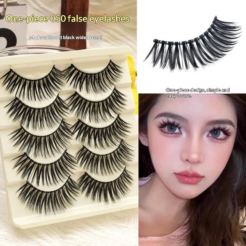 5 Pairs Manga Lashes Cosplay F - False Eyelashes Natural avaliação e preço