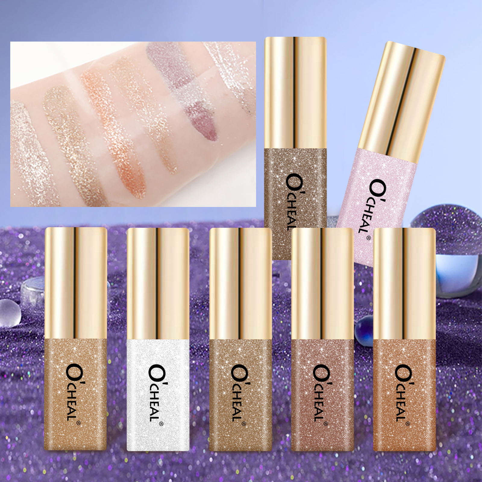 O’cheal Liquid Eye Shadow Neck - Eyeshadow Glitter Pigment avaliação e preço