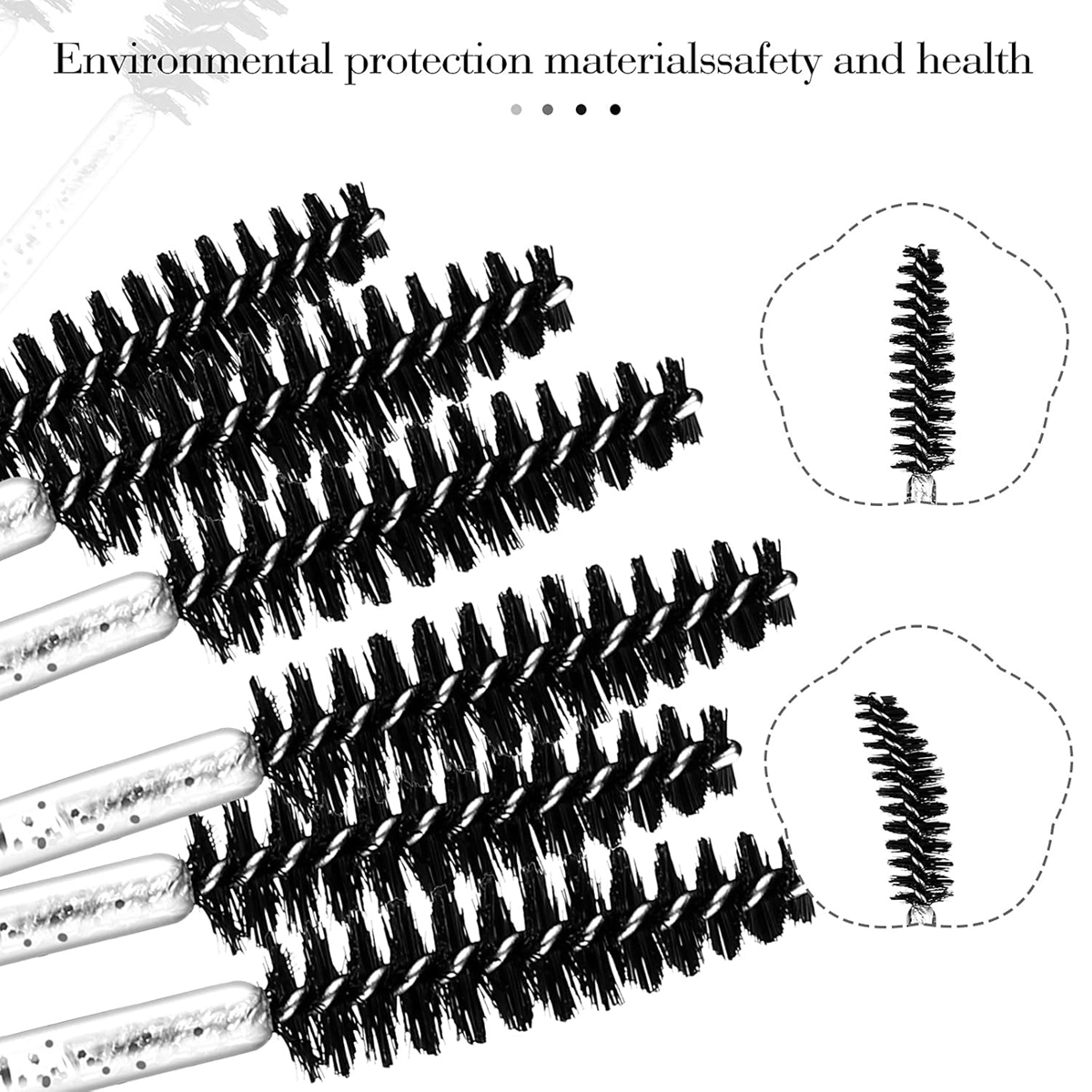 100 pcs Disposable Eyelash Mas - Beauty Makeup Products avaliação e preço