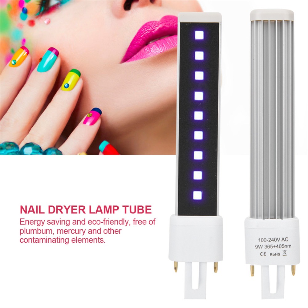 365+405nm Double Light Source  - Uv Nail Lamp avaliação e preço
