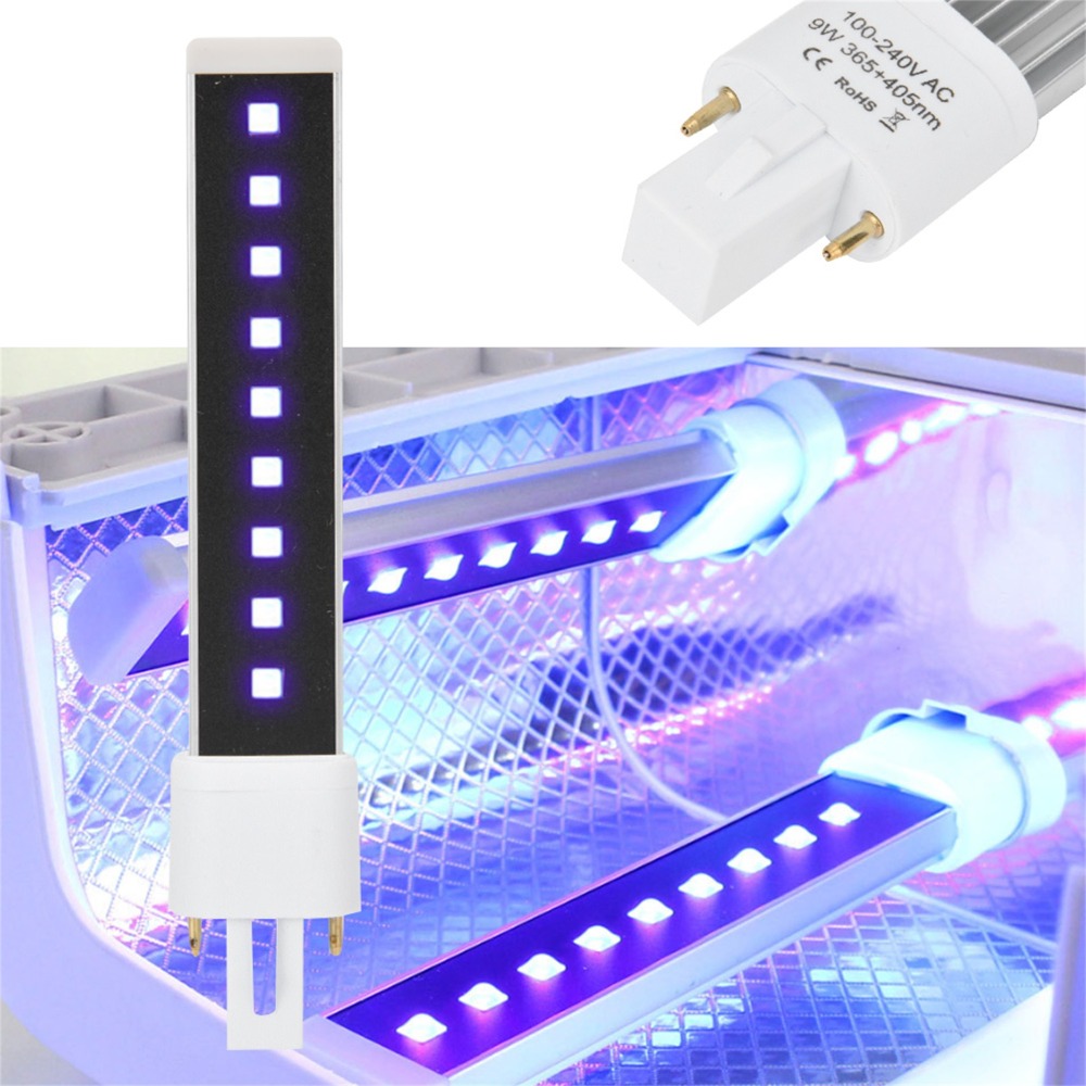 365+405nm Double Light Source  - Uv Nail Lamp avaliação e preço
