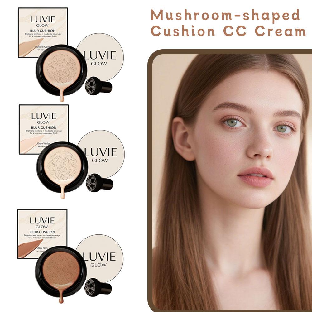 LUVIE GLOW Hydrating Mushroom  - Beauty Makeup Foundation avaliação e preço