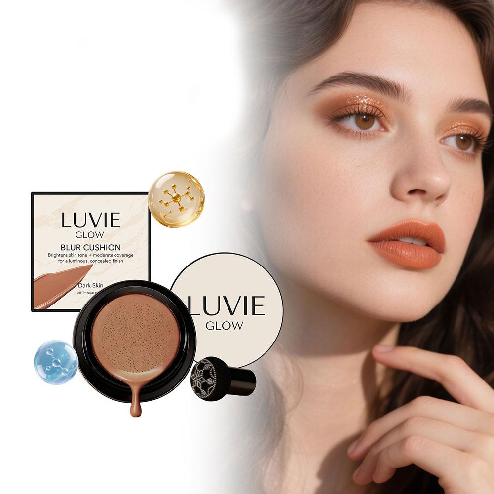 LUVIE GLOW Hydrating Mushroom  - Beauty Makeup Foundation avaliação e preço