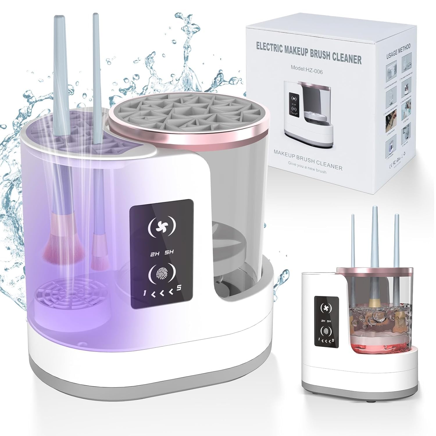 Automatic Rotating Makeup Brus - Beauty Makeup Products avaliação e preço