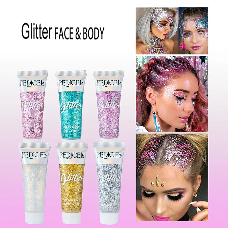 Face Glitter Gel Cream Jewels  - Eyeshadow Glitter Pigment avaliação e preço